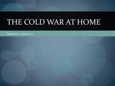 Full Download Cold War At Home Guided Answers 