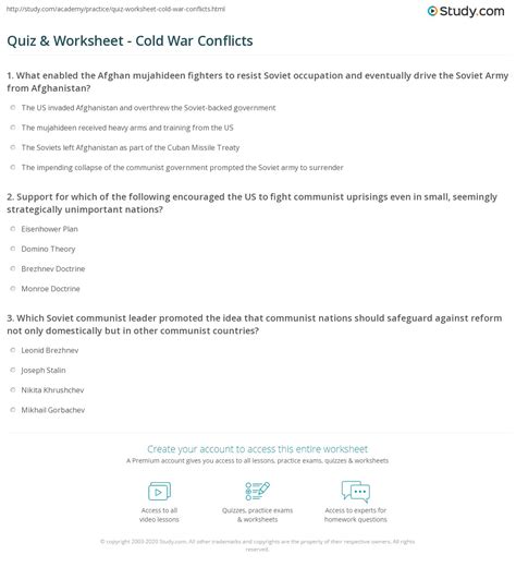 Read Online Cold War Conflicts Guide Answer 