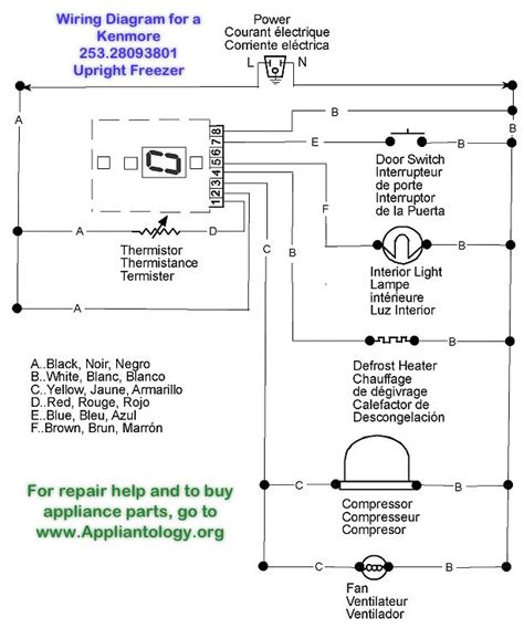 Download Coldtech J3Gf 61S Freezers Wiring Diagram 