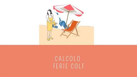 colf ferie calcolo