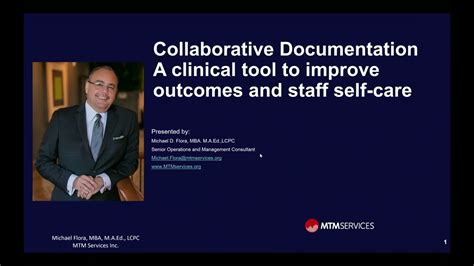 Collaborative Documentation A Clinical Tool Samhsa