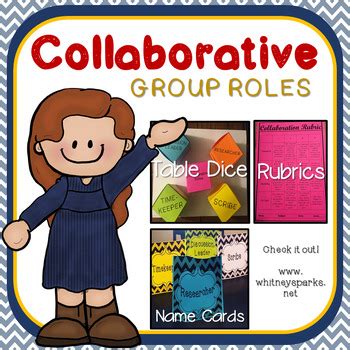 Collaborative Group Roles By Whitney Sparks Tpt Discussion Roles Worksheet 1st Grade - Discussion Roles Worksheet 1st Grade