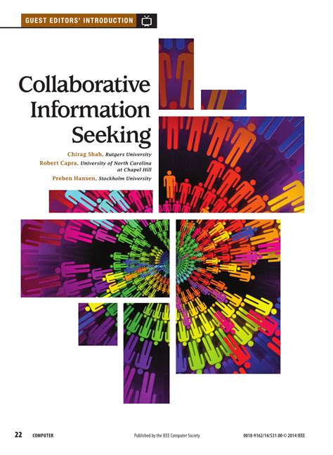 collaborative information seeking the art and sci