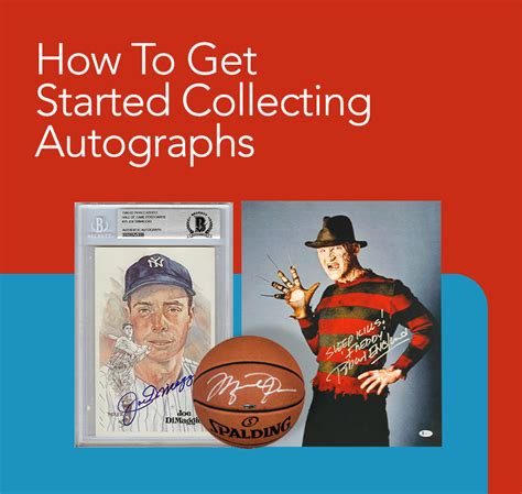 collecting autographs