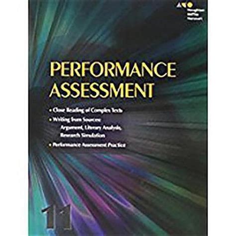 Download Collections Performance Assessment Student Edition Grade 11 