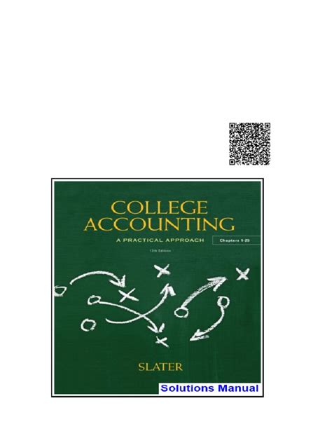 College Accounting 12th Edition