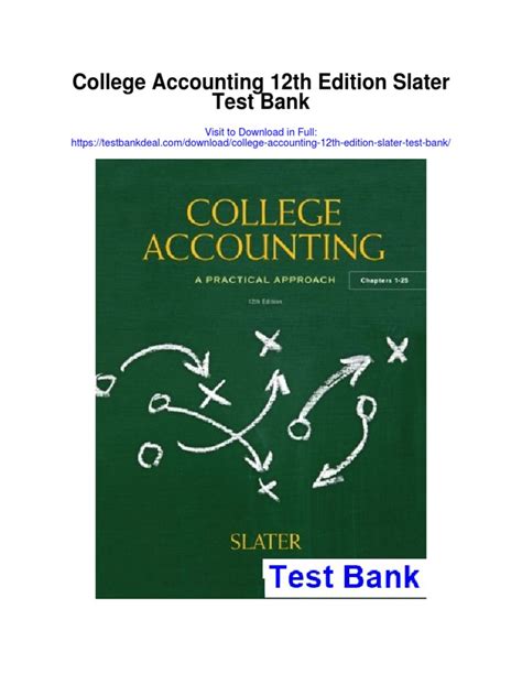 Download College Accounting 12Th Edition Slater 