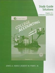 Read Online College Accounting 20Th Edition Answers 