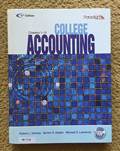 Full Download College Accounting 5Th Edition Solutions File Type Pdf 