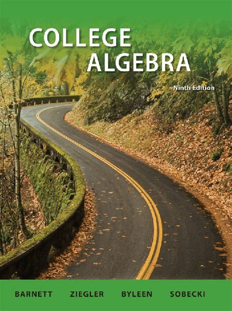 Download College Algebra 9Th Edition Barnett 