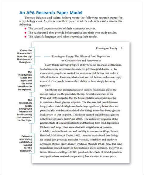 Read College Level Research Paper Format 