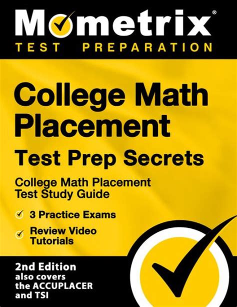 Full Download College Math Placement Test Study Guide 