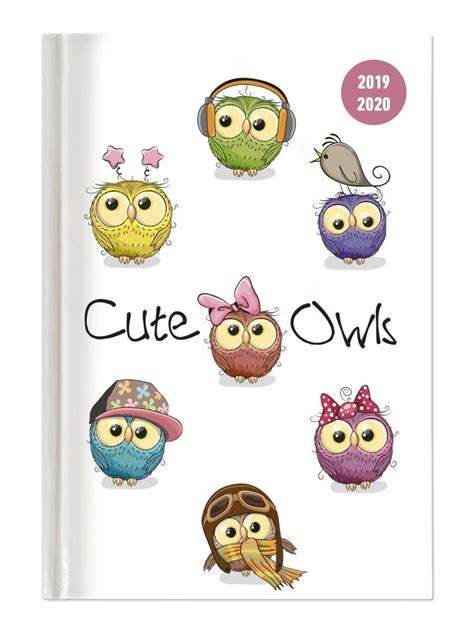 Full Download Collegetimer A5 Tag Owls 2018 2019 