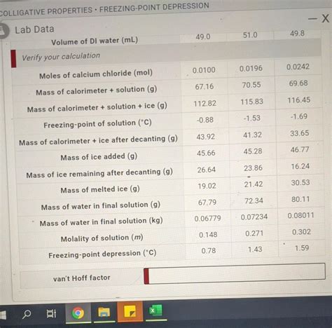 Full Download Colligative Properties Freezing Point Depression Lab Answers 