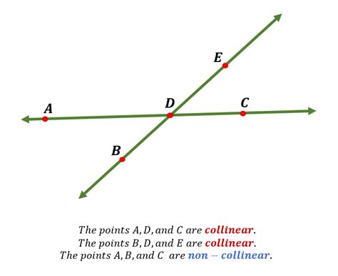 collinear definition geometry