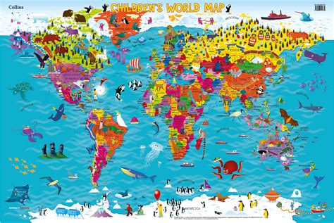 Collins Children’s World Map