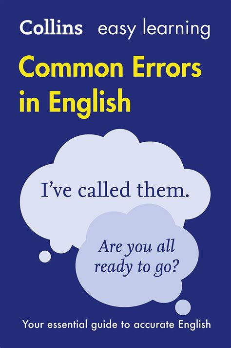 Collins Common Errors In English Collins Easy Learni