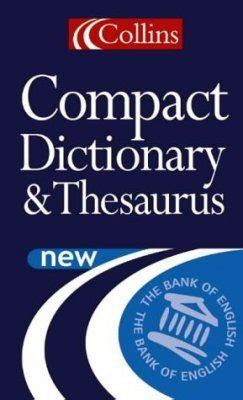 Collins Compact Dictionary And Thesaurus