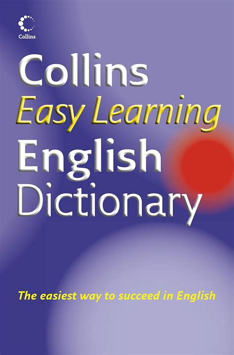 Collins Easy Learning English Dictionary By Collins Book Pdf
