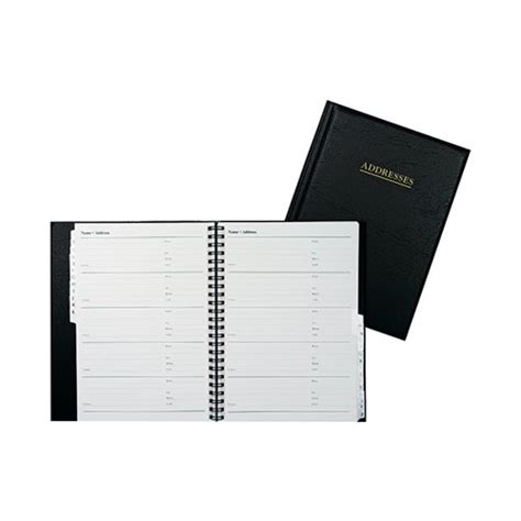Full Download Collins A5 Telephone Address Book Black 