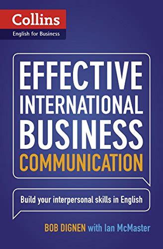 Read Online Collins Effective International Business Communication Pdf 