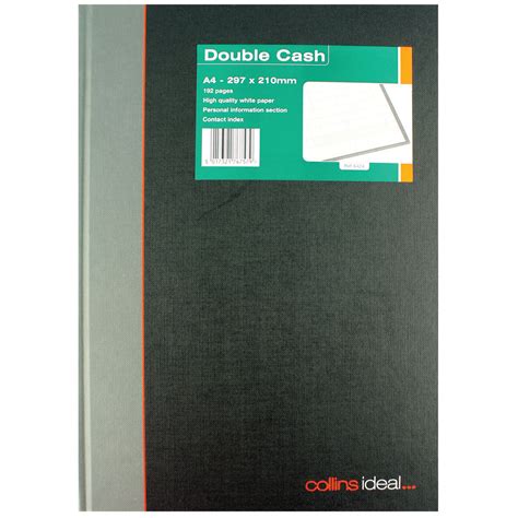 Read Collins Ideal Quarto Double Cash Manuscript Book 192 Pages 