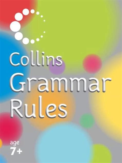 Read Online Collins Primary Dictionaries Collins Grammar Rules 