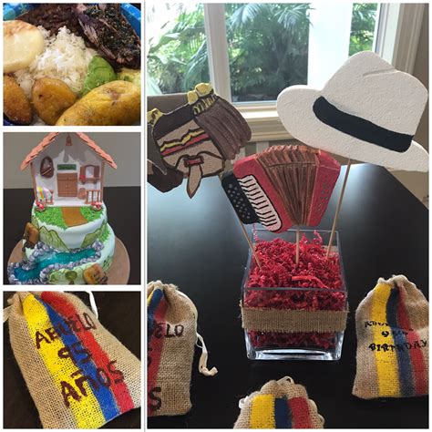 Colombian Party Centerpiece