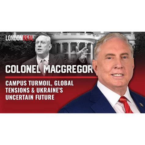 Colonel Douglas Macgregor
