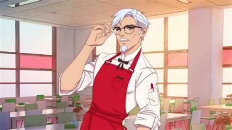 colonel sanders dating sim cook off answers