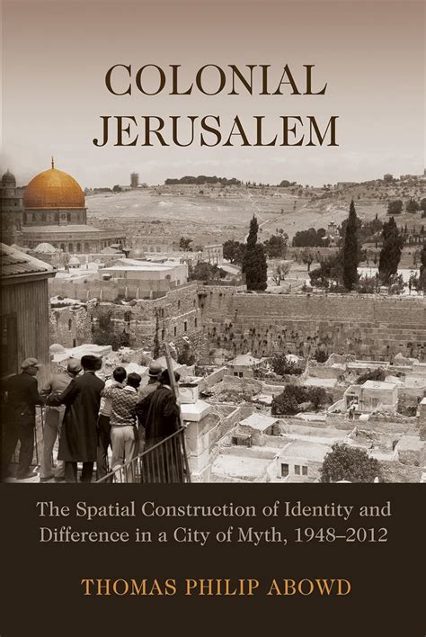 Read Colonial Jerusalem Construction Difference Contemporary 