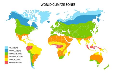 Color A Map Of Climate Zones Layers Of Climate Zones Worksheet Middle School - Climate Zones Worksheet Middle School