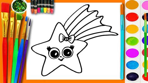 Color And Draw For Kids 8211 Sketch Colour Color Drawing For Kids - Color Drawing For Kids