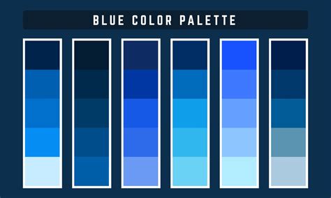 Color Biru  Blue Color Palette Desain - Color Biru