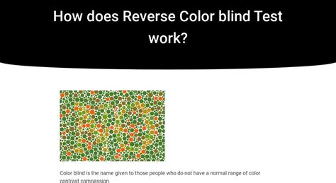 color blind reverse test