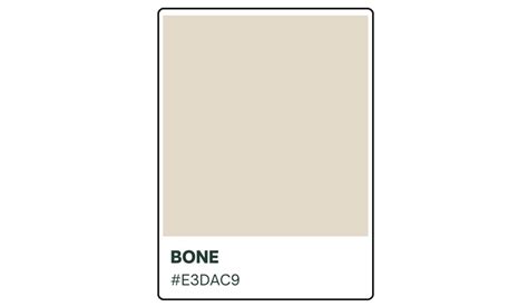 color bone