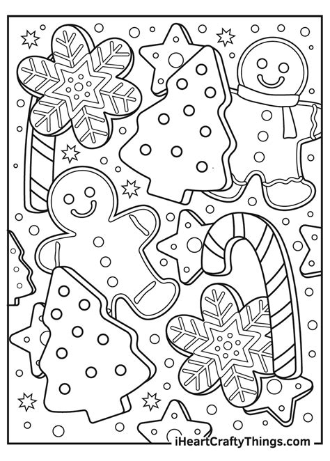 Color By Music Gingerbread Cookies Christmas Coloring Pages Gingerbread Cookies Coloring Pages - Gingerbread Cookies Coloring Pages
