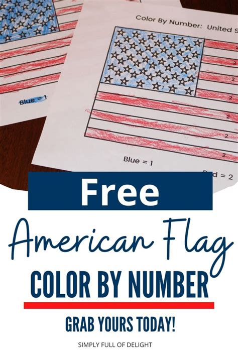 Color By Number American Flag Teaching Resources Tpt American Flag Color By Number - American Flag Color By Number