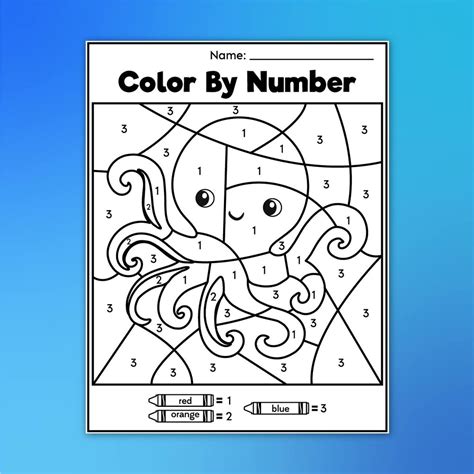 Color By Number Ocean Free Printable Coloring Pages Ocean Floor Coloring Page - Ocean Floor Coloring Page