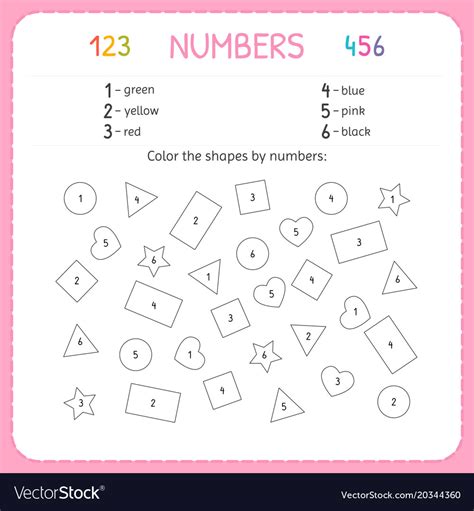 Color By Numbers With Shapes The Happy Printable Color By Number Circles - Color By Number Circles