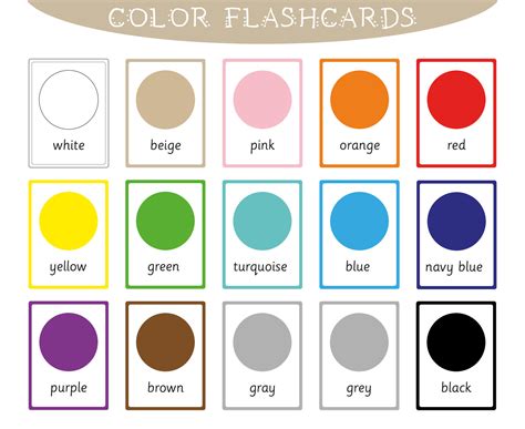 color card
