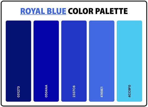 color code blue