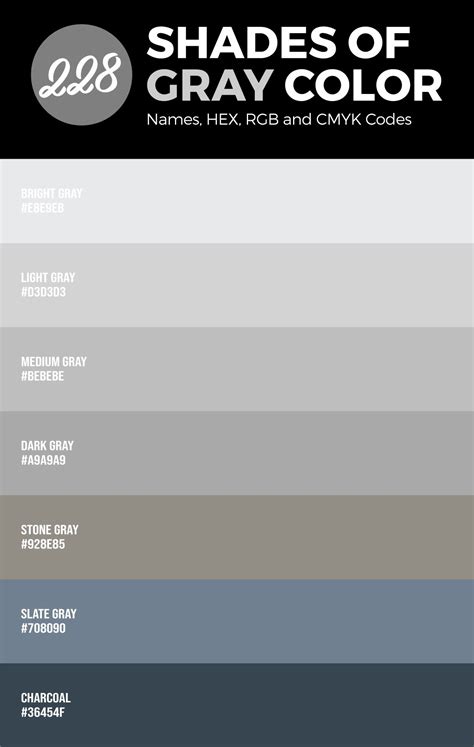 color code for grey color