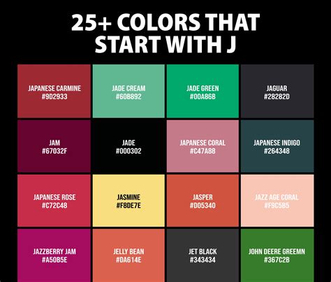 color con j