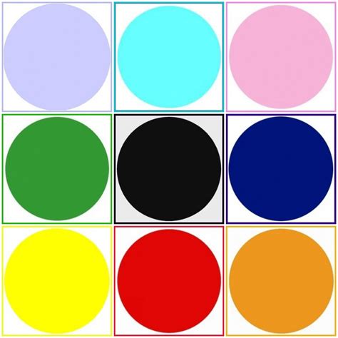 Color Equal Number Of Circles In Picture 1st Color By Number Circles - Color By Number Circles