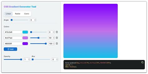 color gradient generator