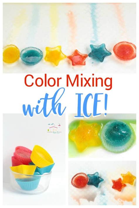Color Mixing Ice Preschool Science Activity Color Mixing Worksheet 1st Grade - Color Mixing Worksheet 1st Grade