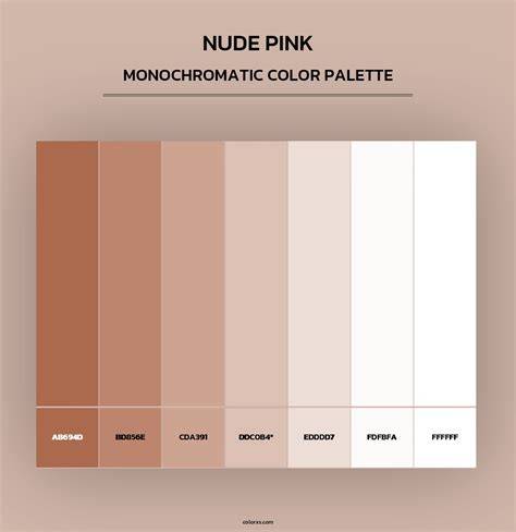 color pink nude