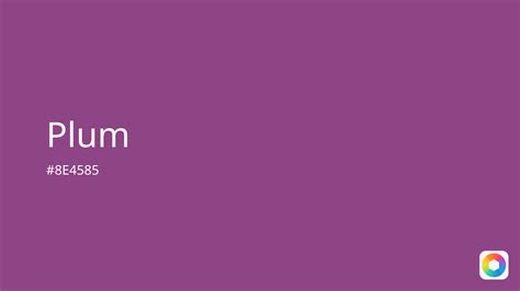 color plum