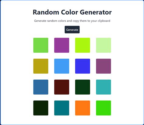 color random